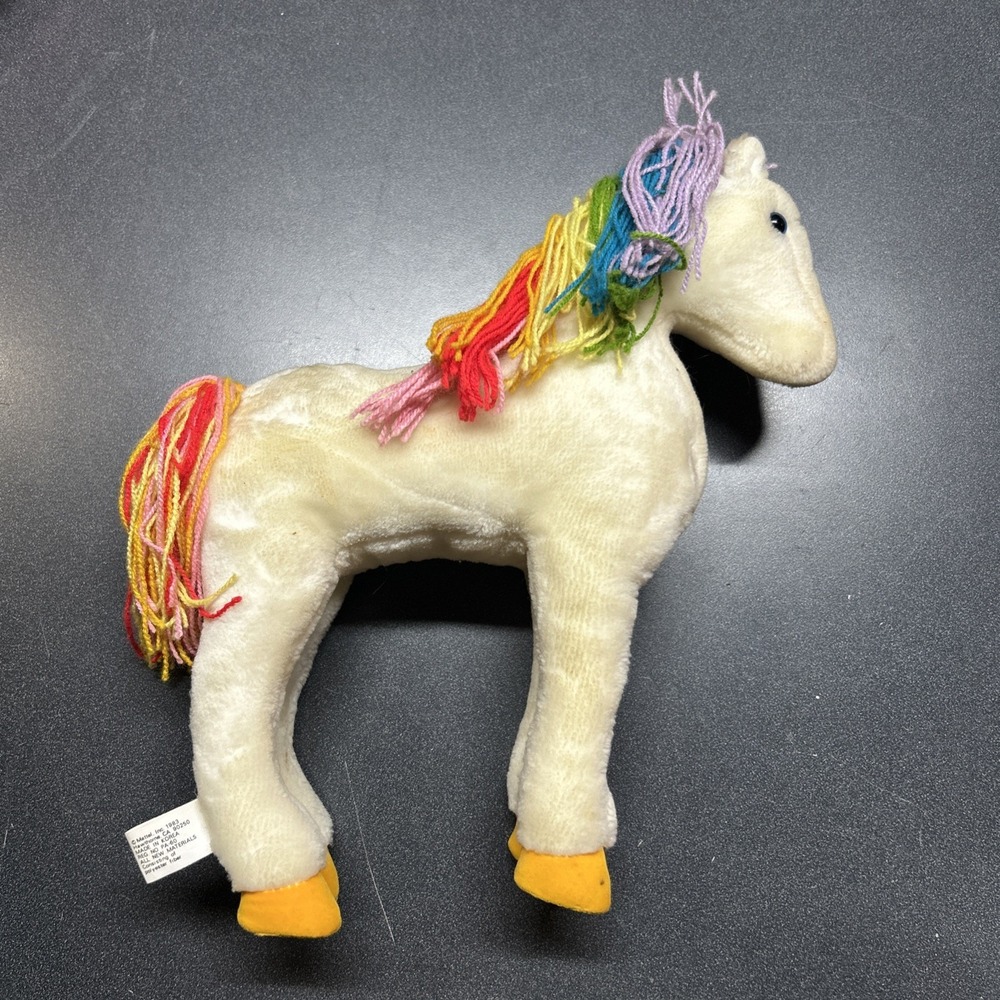 1983 Rainbow Brite Starlite Horse Plush Retro Nostalgia 90s Kids Toys